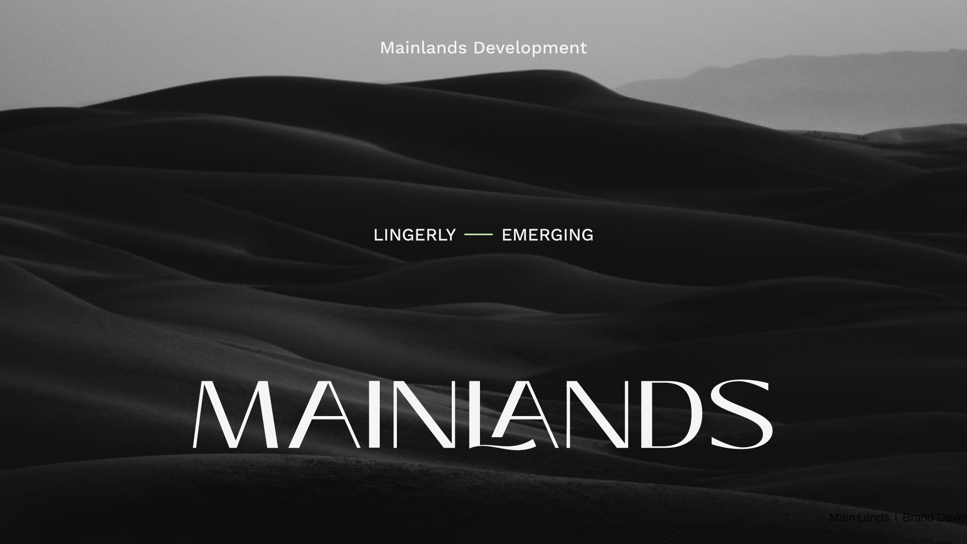 Mainlands | Brand Identity
